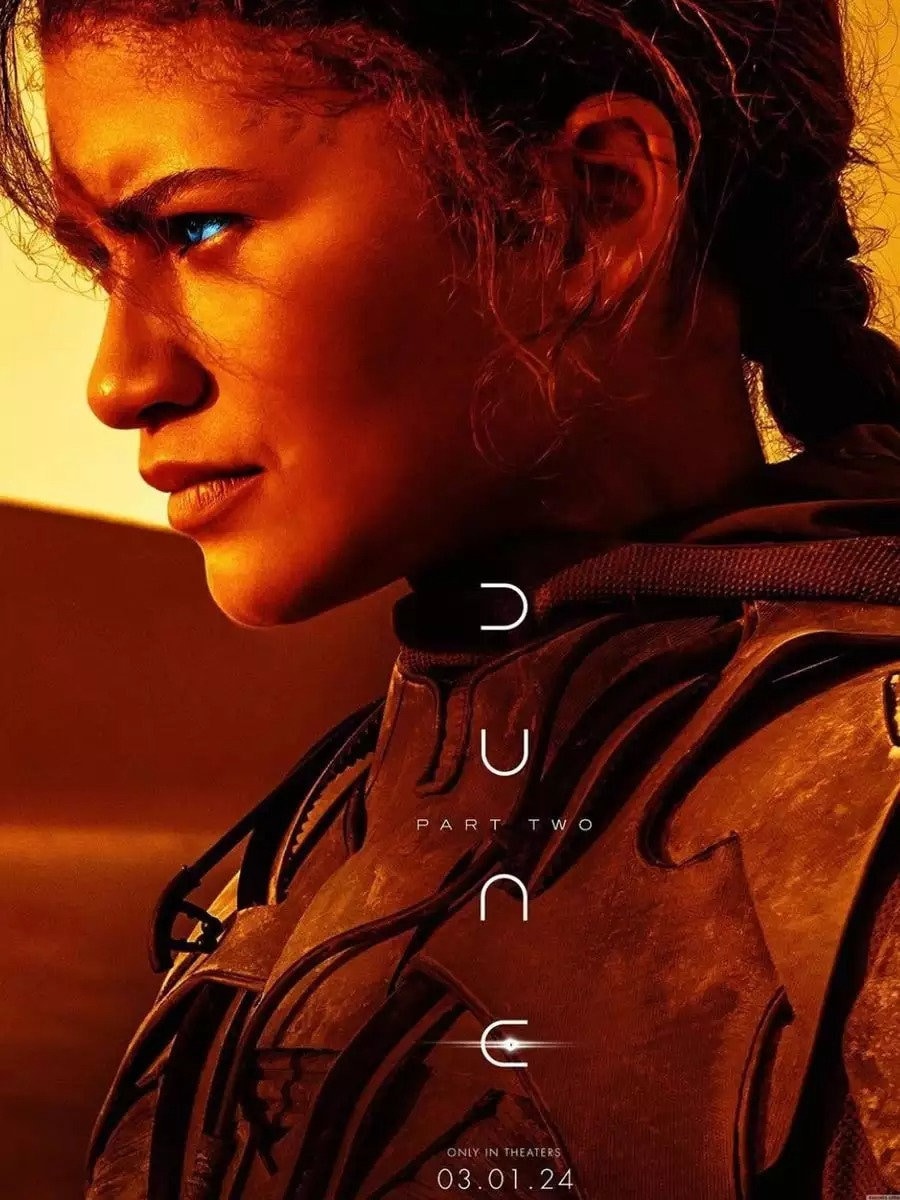 Póster de película Dune, Película Dune 2024 Part 2, Timothe Chalamet