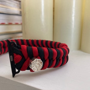 Think Red Line Apple Watch Band