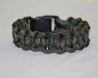 Woodland Camo Para Cord Bracelet
