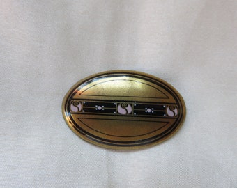 Beautiful and unusual vintage Brooch by Michaela Frey