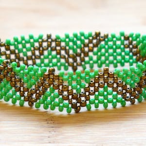 Metallic Beaded Bracelets image 1