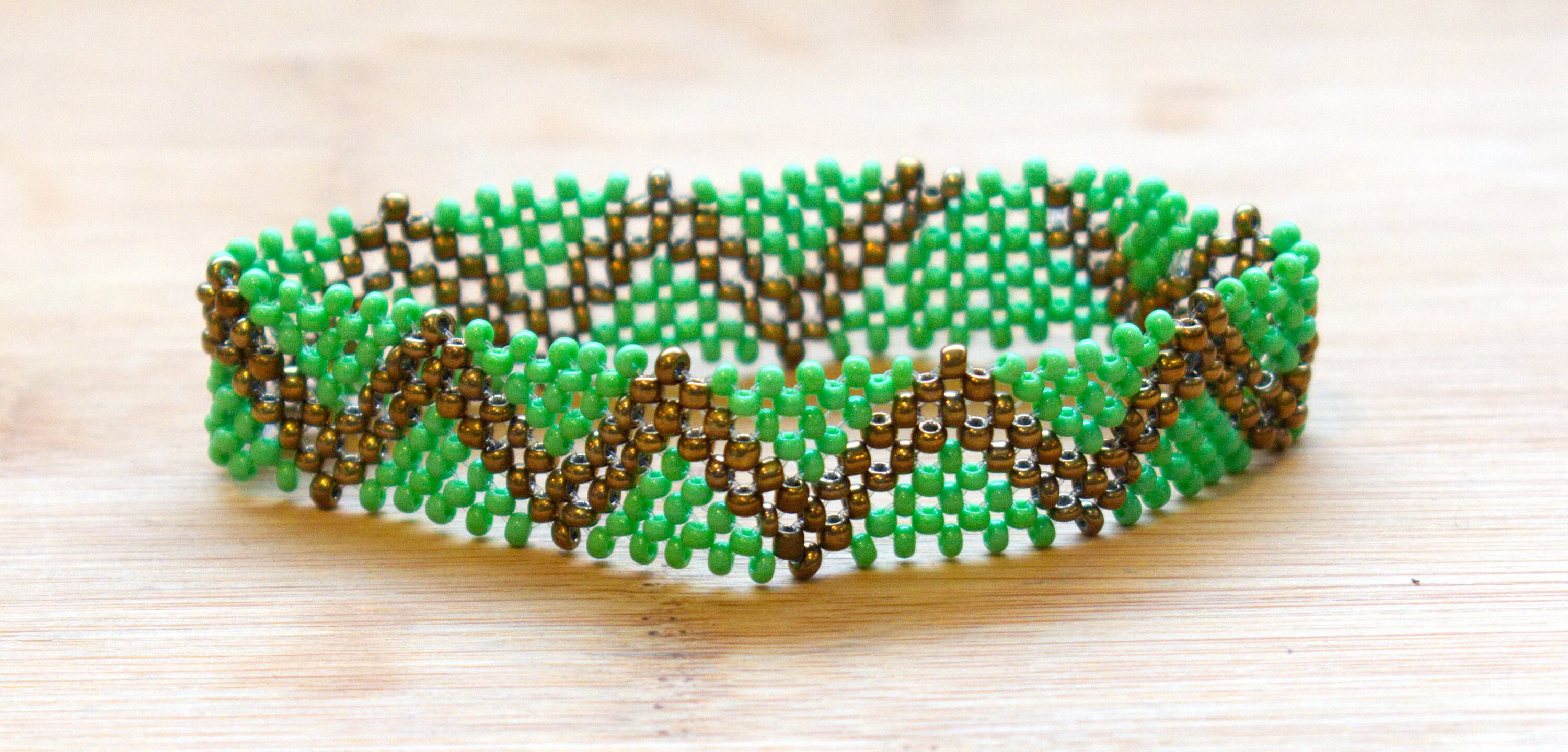 1950s Mint Green Crystal Bracelet | 50s Vintage Triple Row
