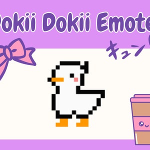 Duck Dance Animated GIF Emote: Twitch & Discord (Instant Download)