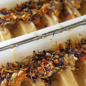 Wildflower Honey Soap - Handmade, Natural, Cold Process, Beeswax, Bee Pollen, Honey, Luxurious Floral Scent image 11