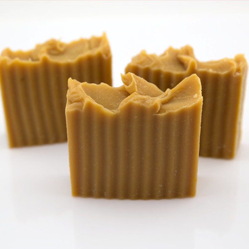 Sugar Pie Pumpkin Soap Handmade Soap, Natural Soap, Vegan Soap, Cold Process Soap Soap, Made with Real Organic Pumpkin image 3