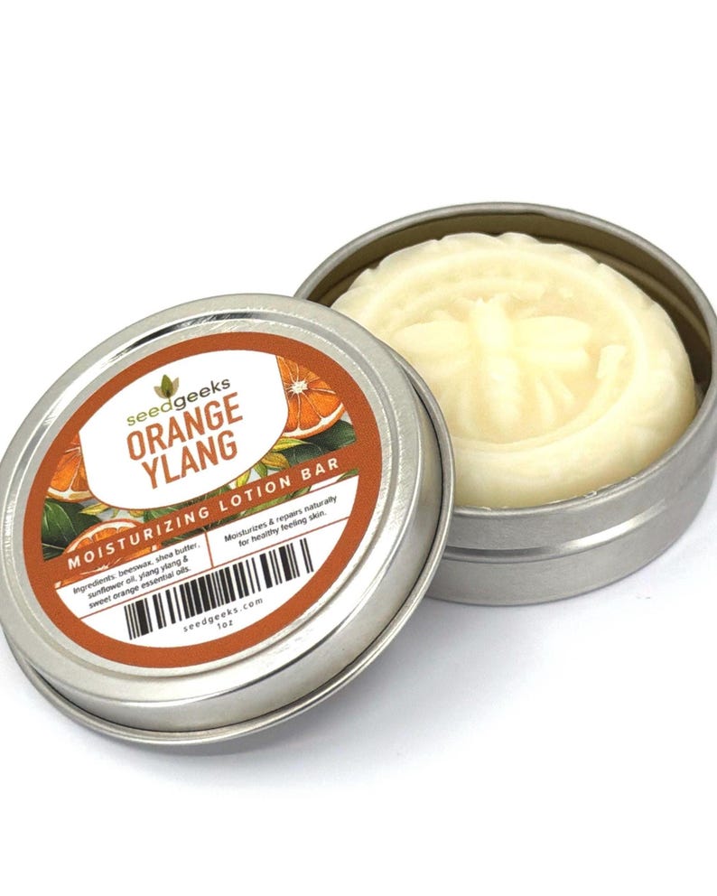 Seedgeeks Orange Ylang Ylang Lotion Bar