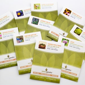 Medicinal Herb Seed Collection 10 Essential Heirloom Medicinal Herbs, Gardener Gift, Gardening Gift, Stocking Stuffer, Non-GMO image 10