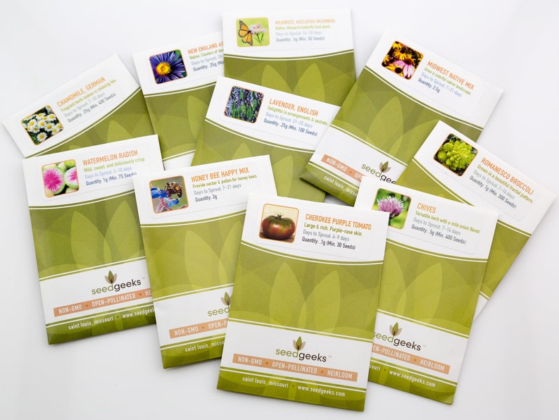 Medicinal Herb Seed Collection 10 Essential Heirloom Medicinal Herbs, Gardener Gift, Gardening Gift, Stocking Stuffer, Non-GMO image 10