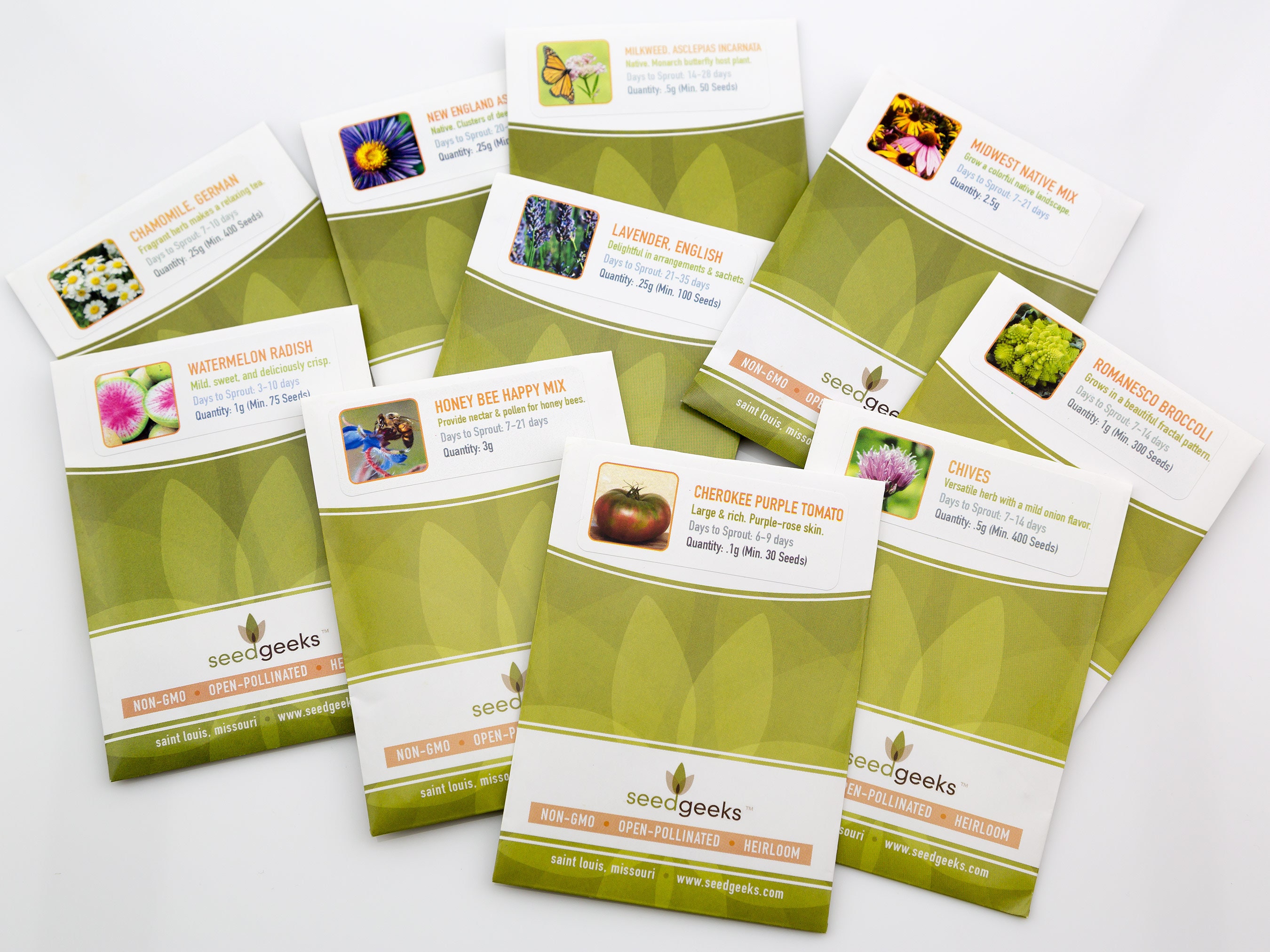 Medicinal Herb Seed Collection - 10 Essential Heirloom Medicinal Herbs, Gardener Gift, Gardening Gift, Stocking Stuffer, Non-GMO