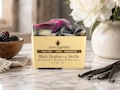 Black Raspberry Vanilla Soap | Handmade, Cold Process, Palm-Free, All Natural, Vegan, Fruity Summer Scent
