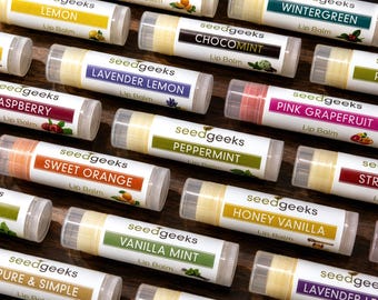 Ensemble varié de baumes à lèvres, 4 choix : baume à lèvres naturel, rouge à lèvres, gloss, baume à lèvres aromatisé, baume à lèvres à la cire d'abeille, baume à lèvres bio