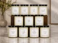 Soy Wax Candle | 8 oz Hand-Poured Botanical Candle, Choose Your Scent, Seasonal Fragrances, Gift