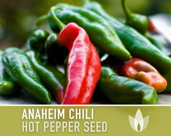 Anaheim Chili Pepper Heirloom Seeds