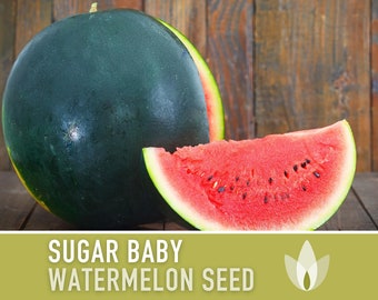 Sugar Baby Watermelon Heirloom Seeds