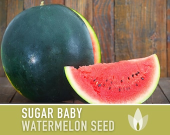 Sugar Baby Watermelon Heirloom Seeds