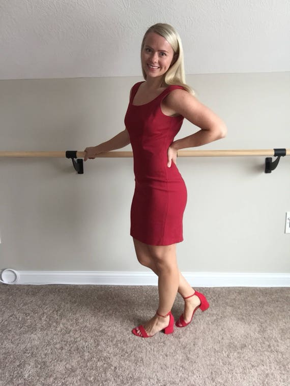 tiny red dress
