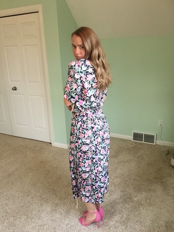 talbots floral dress