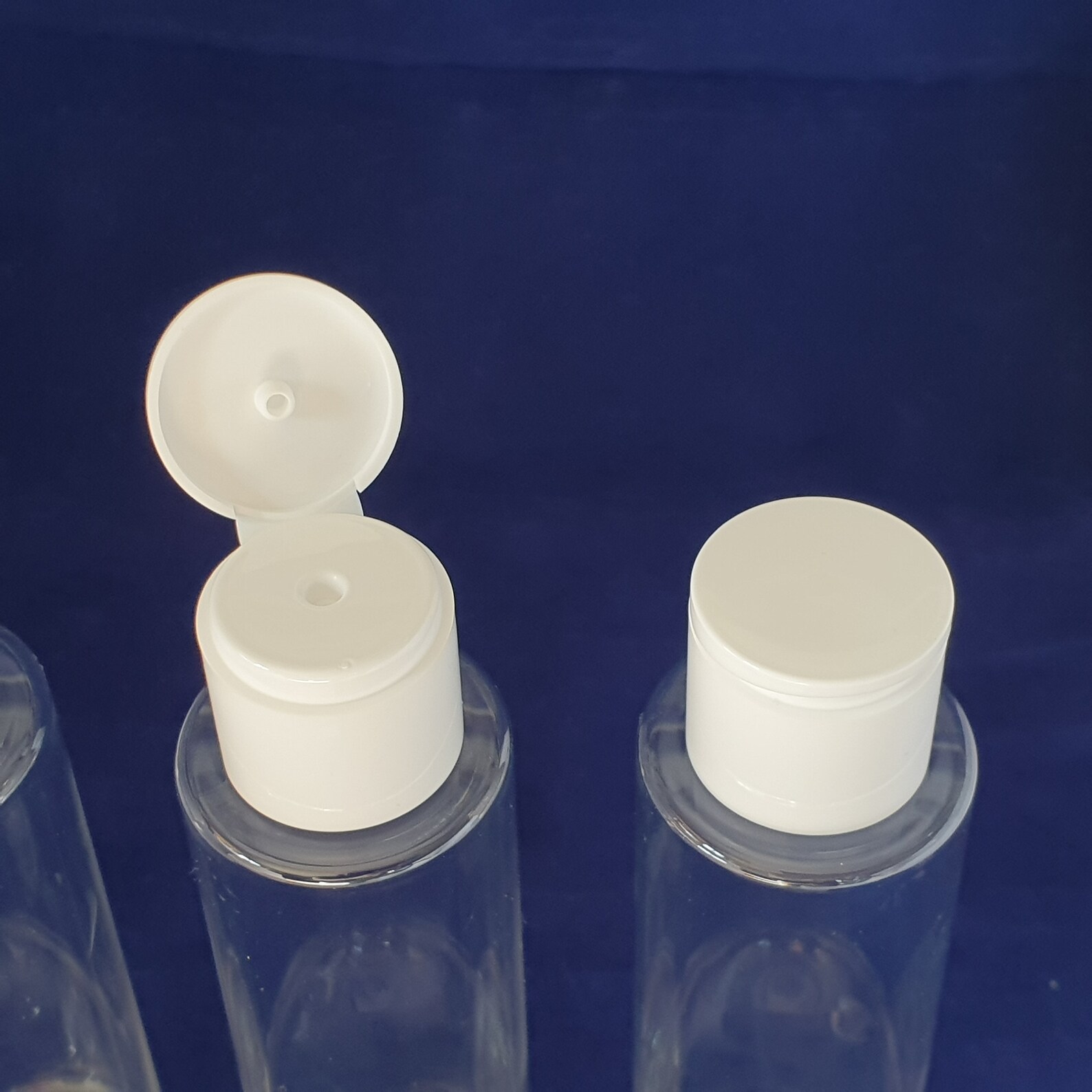 Empty 100ml Tall Clear Plastic Bottle with Flip Top Dispenser Etsy
