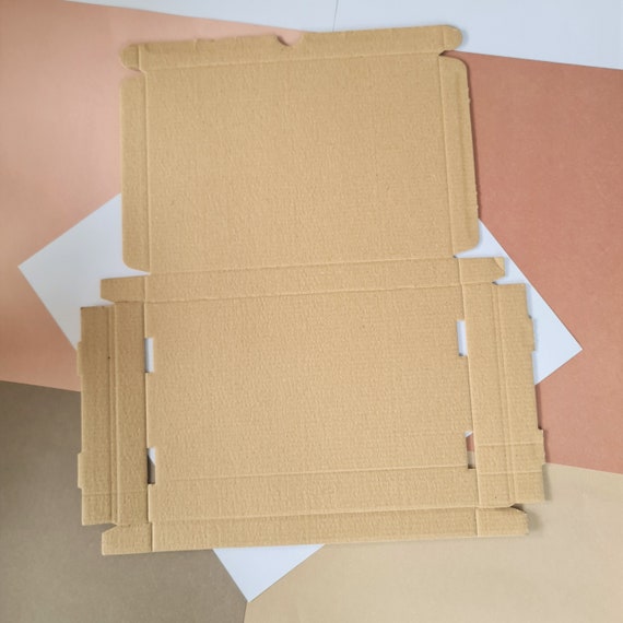 ZEEB 25-Pack B4 Cardboard Shipping Boxes – 450 X 250 X 140mm – Rectangle Mailer Boxes
