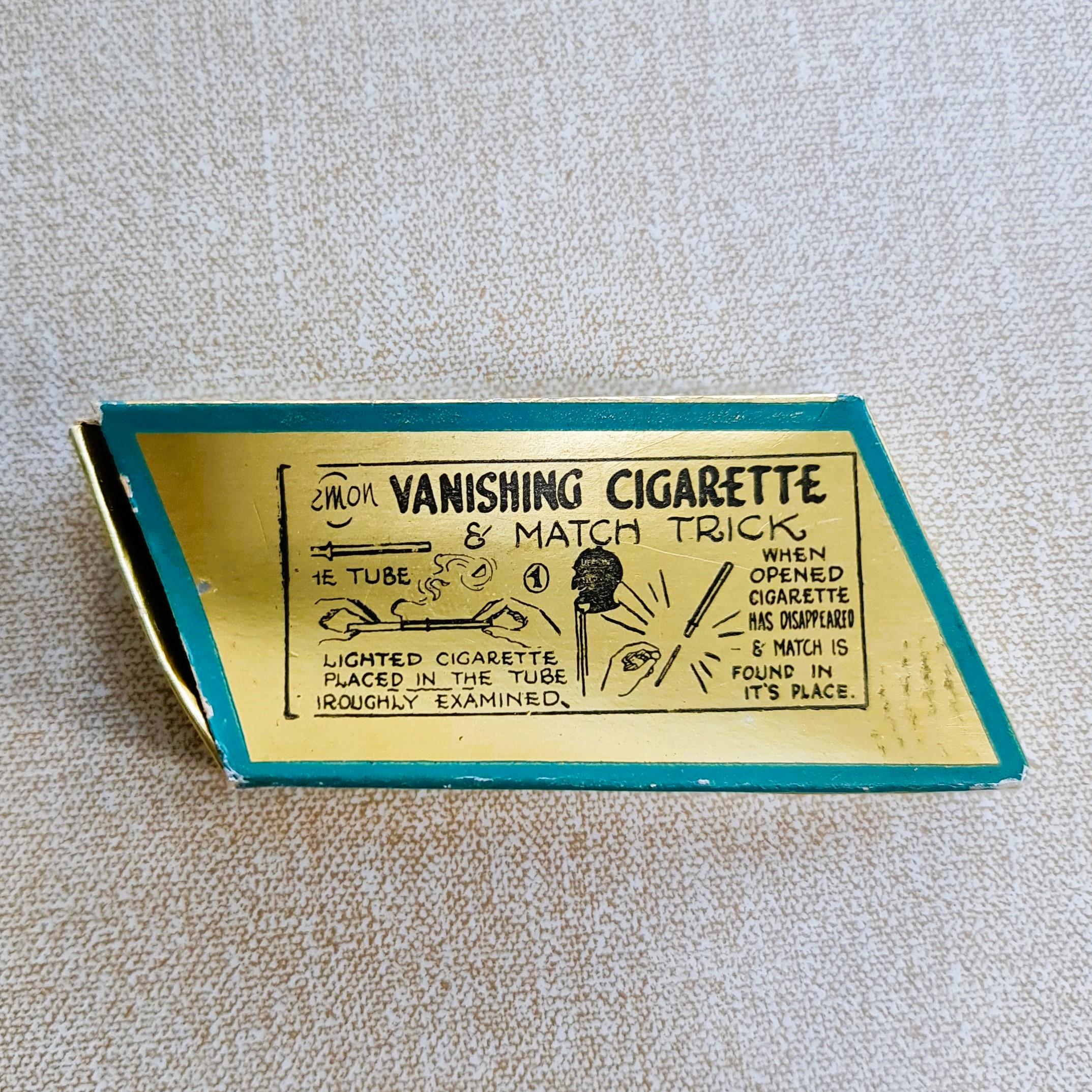 Vintage Vanishing Cigarette and Match Trick - Demon Series - Boxed -  Collectible Magic Set