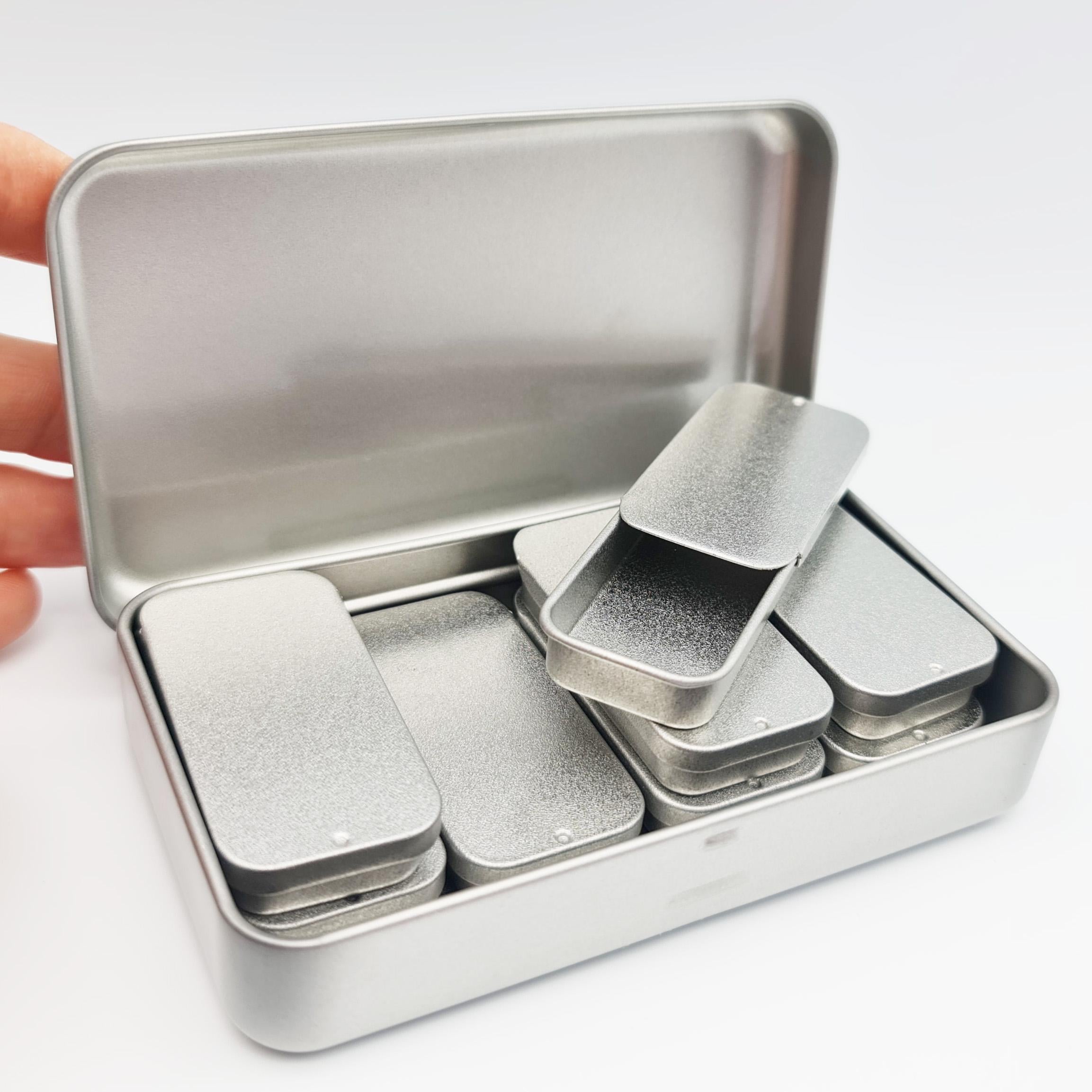Pill cases silver - Etsy 日本
