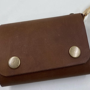 Beautiful Handmade Fly Fishing Wallet with Shearling