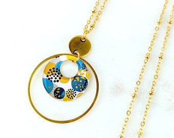 Collier long pendentif pour femme