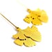 see more listings in the Gold earrings section