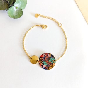 Parure bijoux boho pour femme : collier, bracelet boucles d'oreilles, cadeau bijoux pour elle, bijoux originaux, bijoux fantaisie fait main image 5