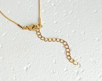 Buy Gold Necklace With Black and White Enamel Flower Pendant for