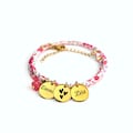 Liberty personalized medal bracelet for women, customizable first name jewelry, women's gift, mom's gift, personalized engraved bracelet product logo