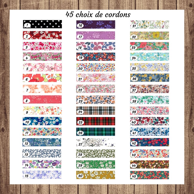 Bracelet cordon Liberty personnalisé pour femme, bijou prénom personnalisable, idée cadeau maman, bracelet personnalisé, cadeau pour elle image 4