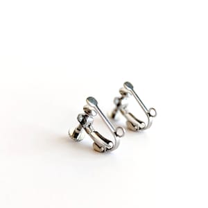 OPTION: Adaptation to clip earrings, clips only adaptable to our earring models, dangling clips for women image 5