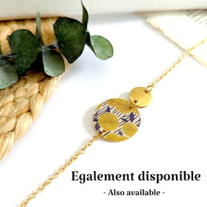 Women's gold earrings with yellow dandelion flowers, gift for her, handmade, boho women's jewelry, artisanal jewelry, costume jewelry image 7