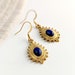see more listings in the Gold earrings section