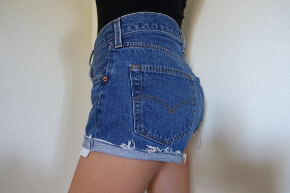 VTG 501XX  Levis Shorts, 30" Waist - Small ,  Med… - image 2