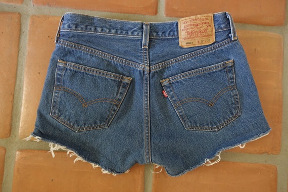 VTG 501XX  Levis Shorts, 30" Waist - Small ,  Med… - image 6