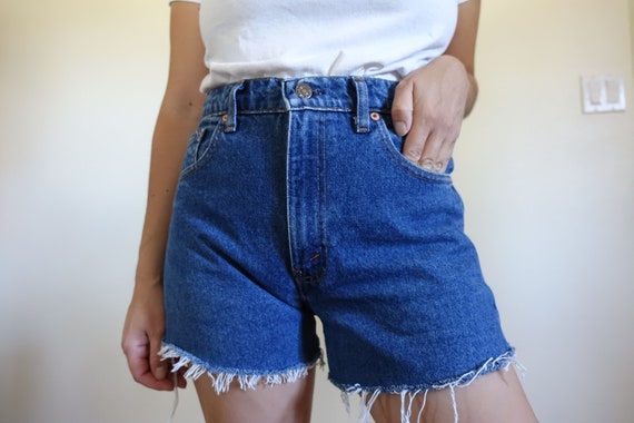 VTG 505  Levis Shorts, 30" Waist - Small , USA, D… - image 3