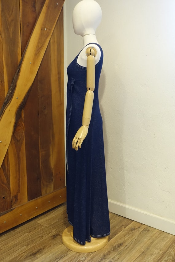Vintage Paul Maris San Francisco Maxi wrap dress,… - image 3