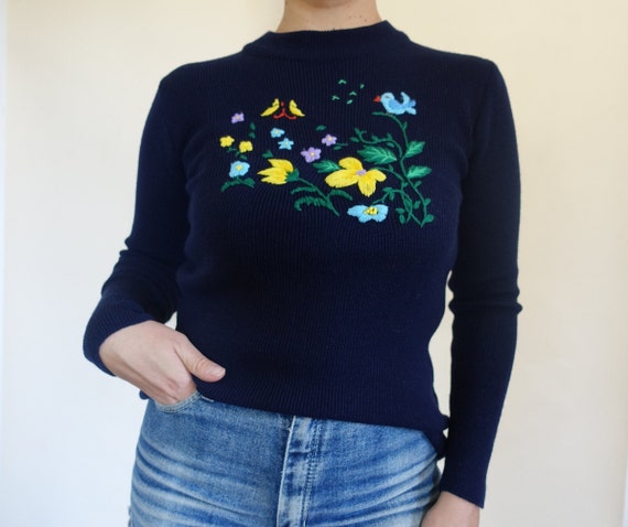 Vintage Mock neck sweater