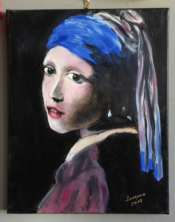 girl with a pearl earring original