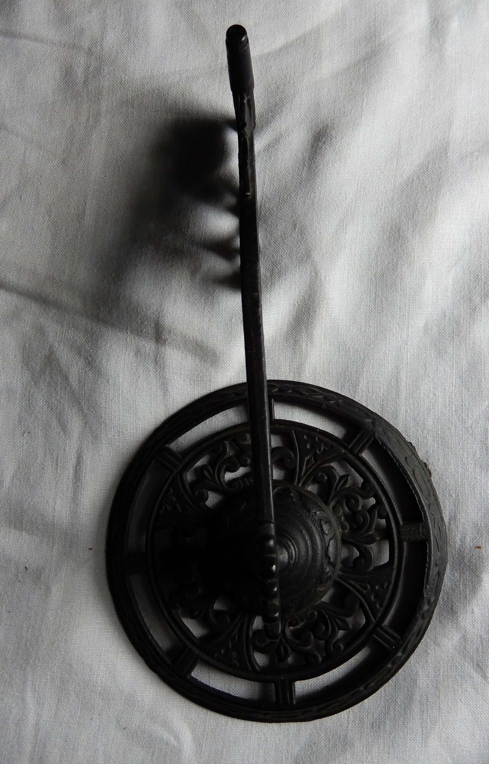 Antique Cast Iron Oil Lamp Holder Wall Sconce With Wall Mount Etsy