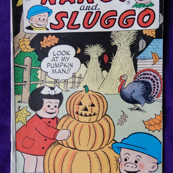 Vintage Nancy and Sluggo Comic Book No. 102