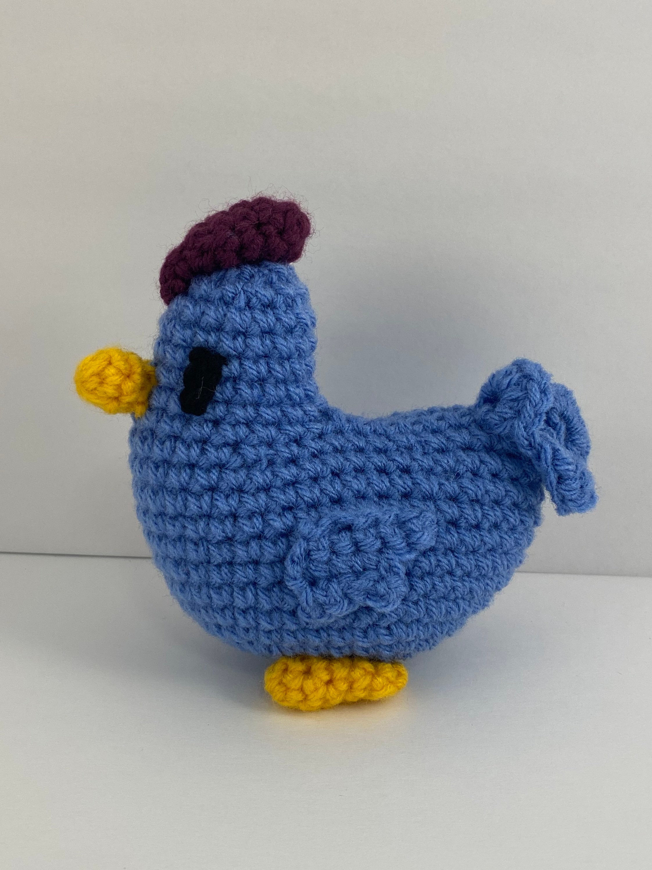 stardew blue chicken plush