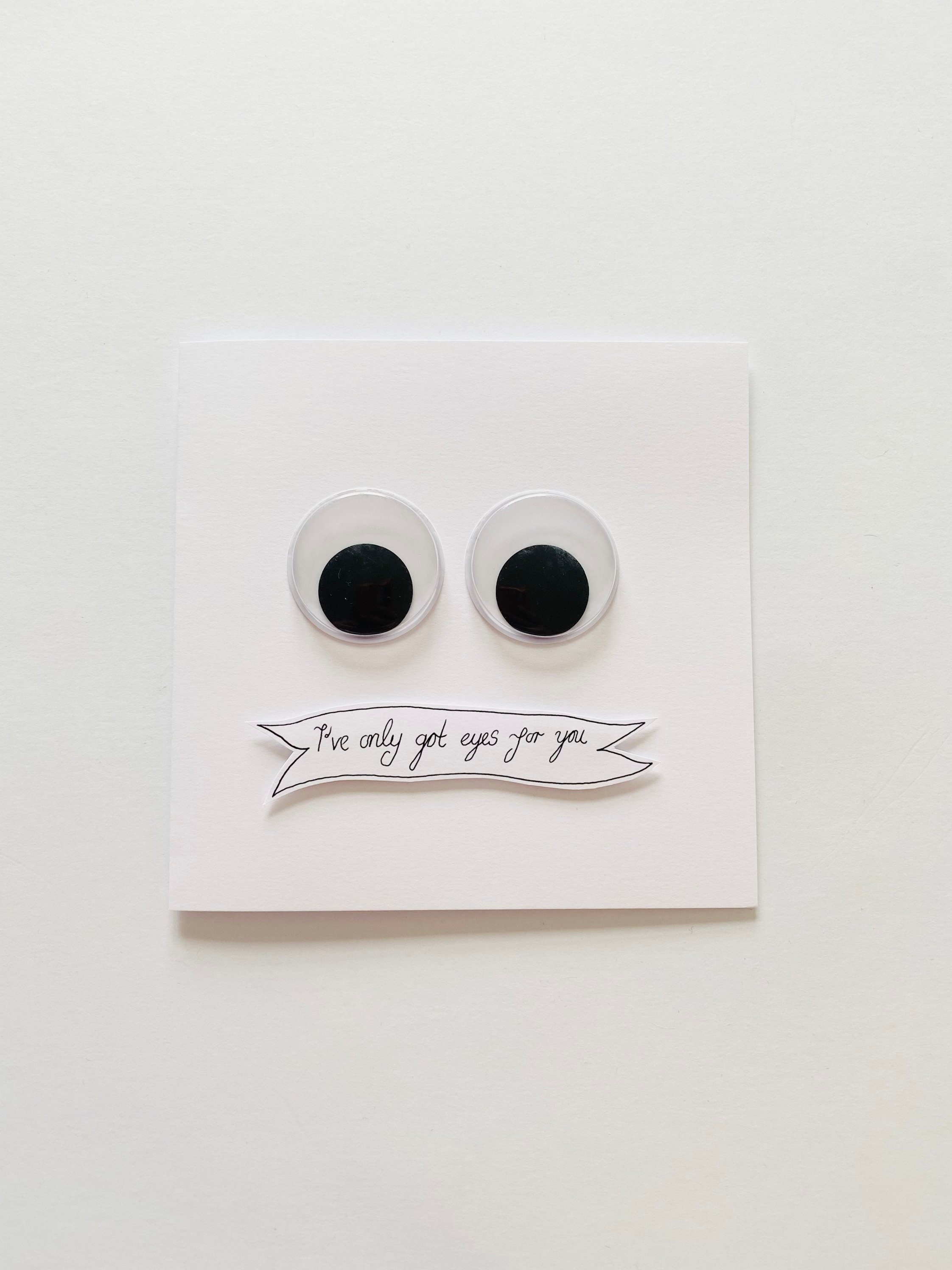Ive Only Got Eyes For You Card Funny Card Cute Card Etsy