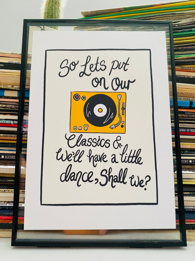 The Streets - Let’s Push Things Forward Print | Lyrics | Music Wall Art ...