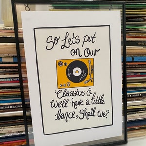 The Streets - Let’s Push Things Forward Print | Lyrics | Music Wall Art ...