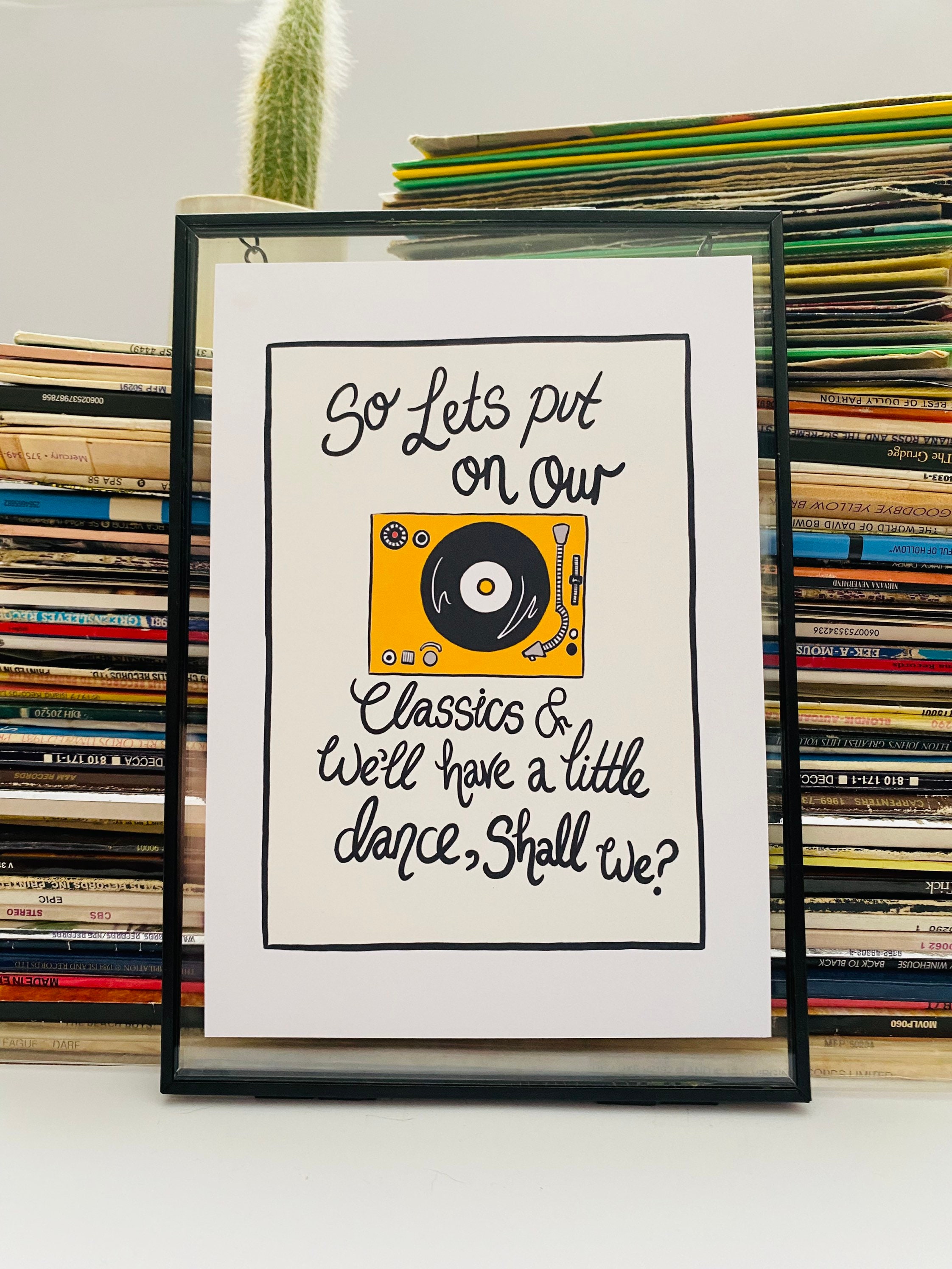 The Streets - Let’s Push Things Forward Print | Lyrics | Music Wall Art ...