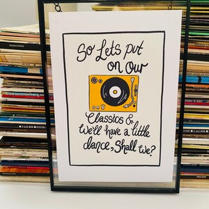 The Streets - Let’s Push Things Forward Print | Lyrics | Music Wall Art ...