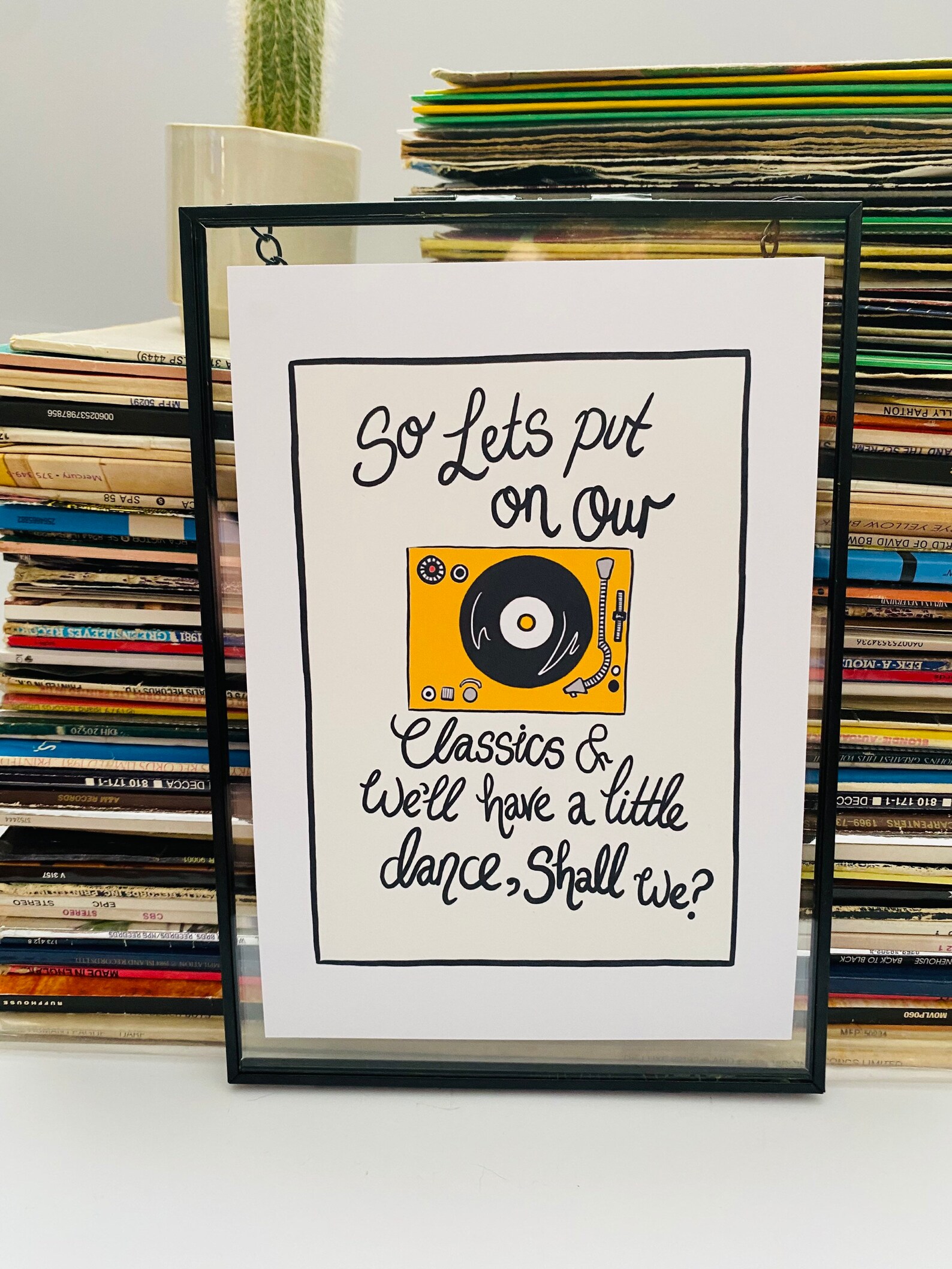 The Streets - Let’s Push Things Forward Print | Lyrics | Music Wall Art ...